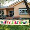 VUDECO Large Happy Birthday Banner Happy Birthday Party Decor Happy Birthday Yard Sign